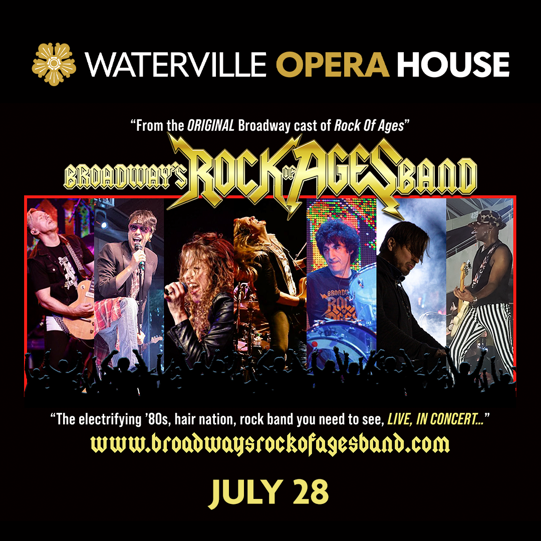 Broadway's Rock of Ages Band Waterville Creates