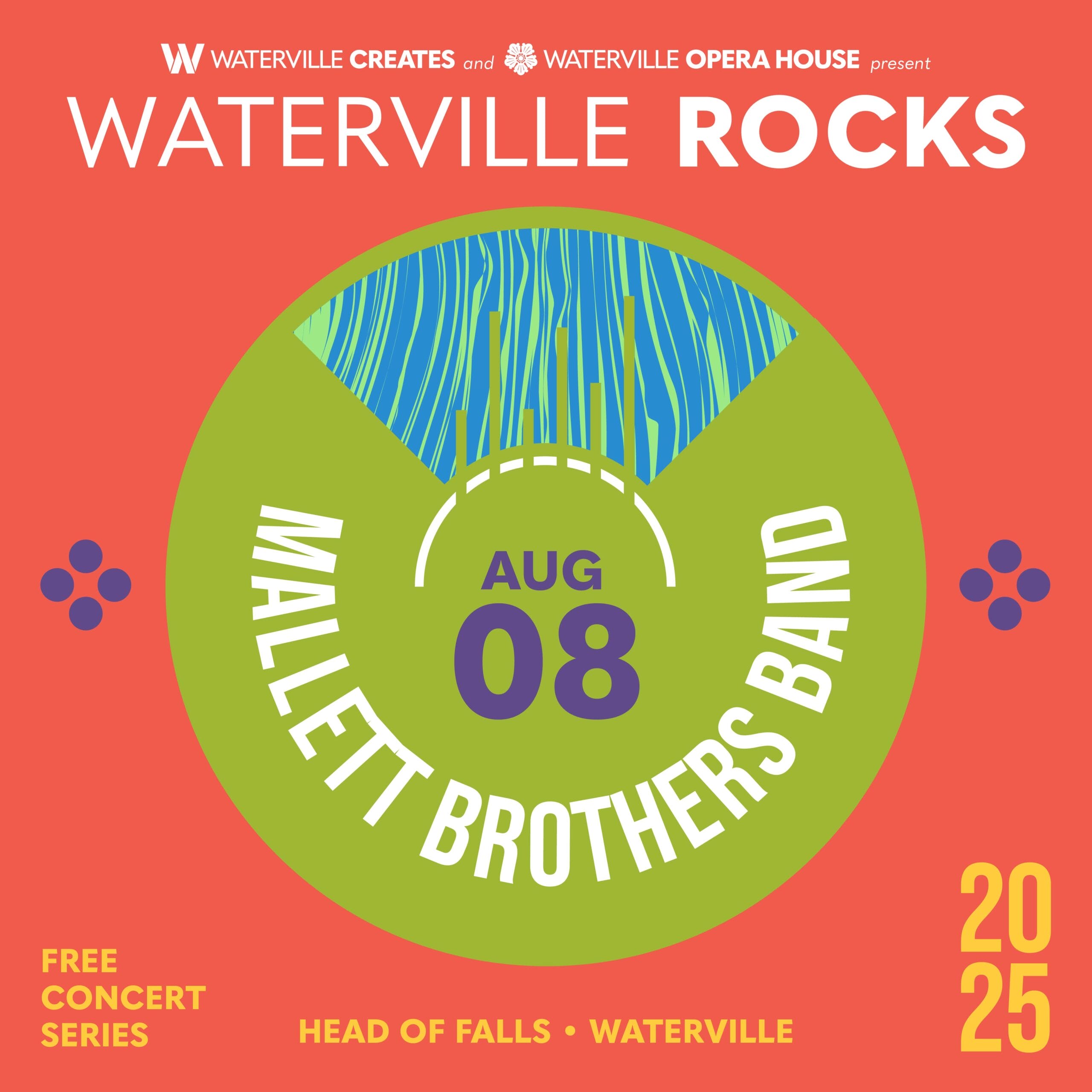 Waterville Rocks – Mallett Brothers Band - Waterville Creates