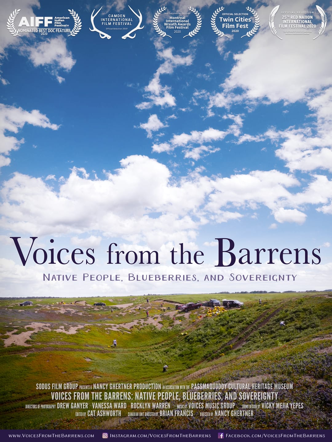 Voices from the Barrens: Native People, Blueberries, and Sovereignty