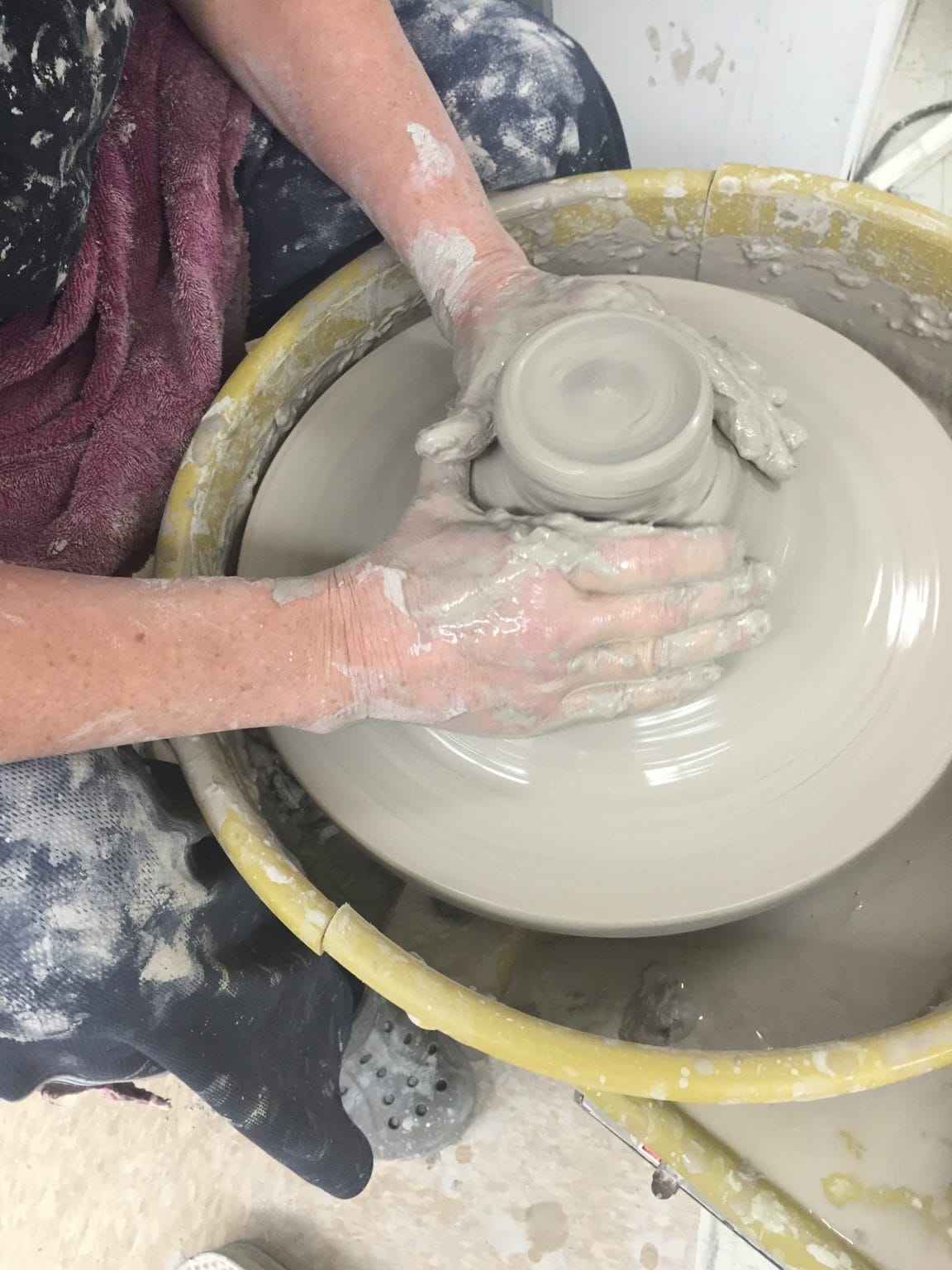 Beginning Clay Wheel Throwing Waterville Creates